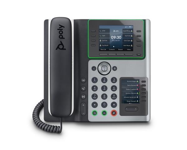 HP Poly Edge E450 IP Phone and PoE-enabled w/PSU - 89B55AA#ABA