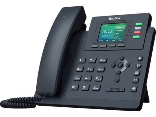 Yealink T33G with Power Supply included NOT WIFI ENABLED (w/ power supply-PS5V2000US)